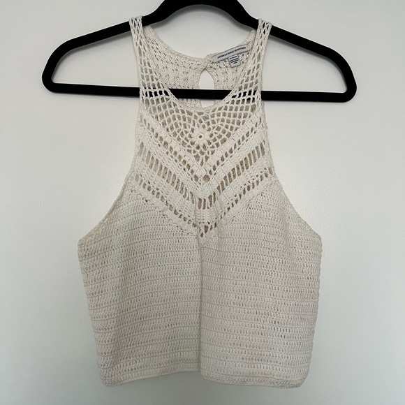 American Eagle Crochet Top